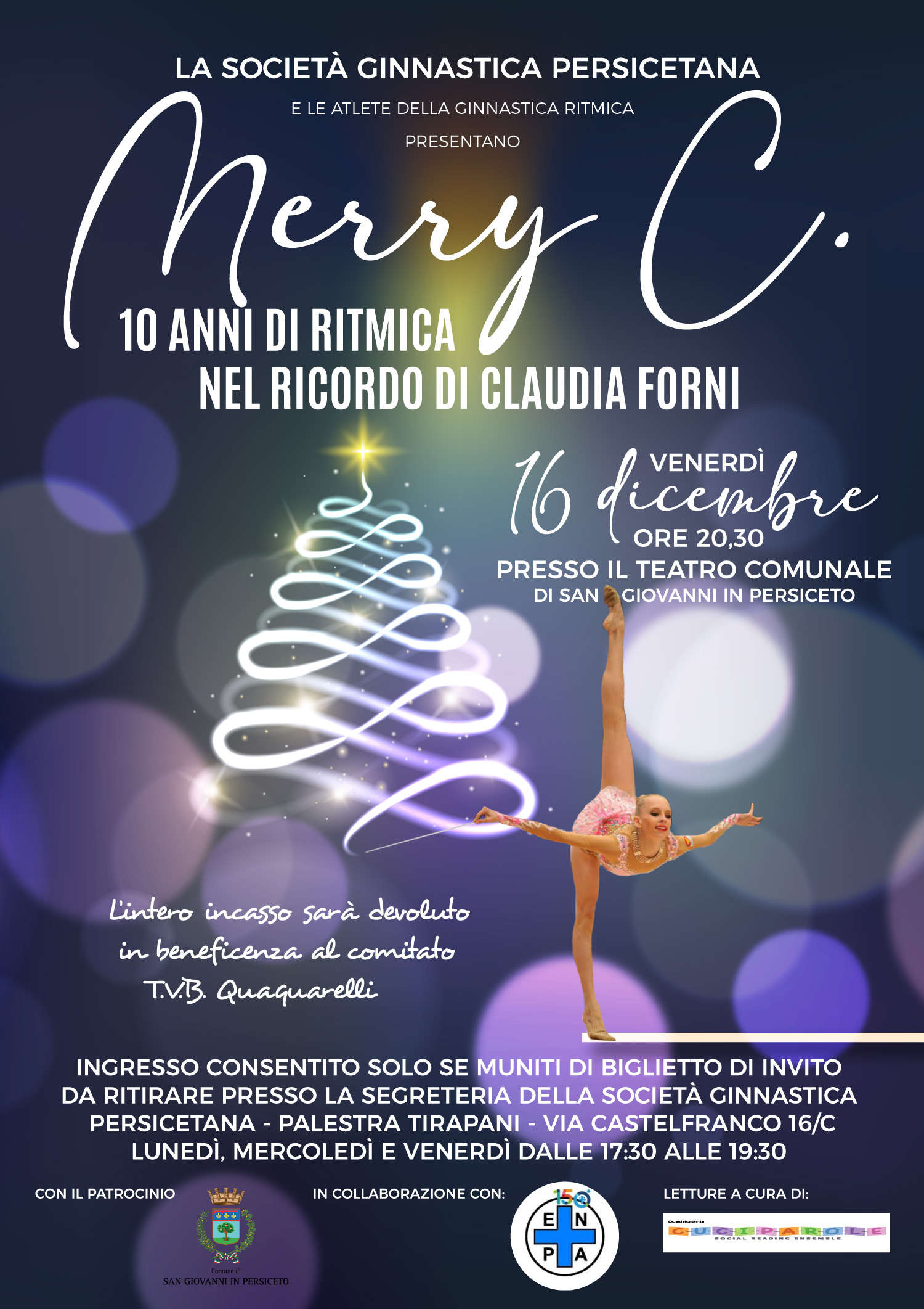 Merry C. – Uno spettacolo nel ricordo di Claudia Forni