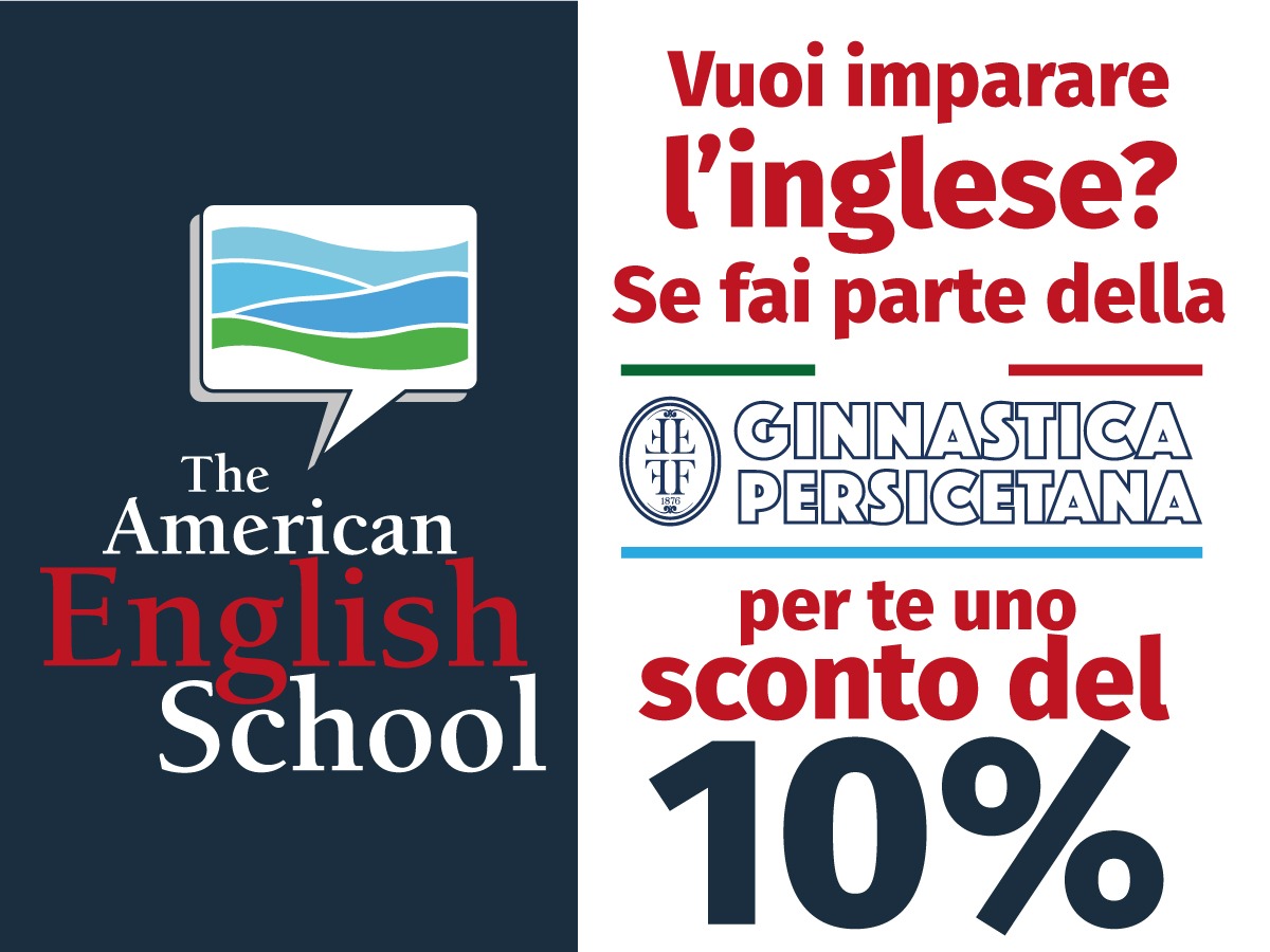 New: Stretta una collaborazione con The American English School – 10% di sconto per i nostri tesserati